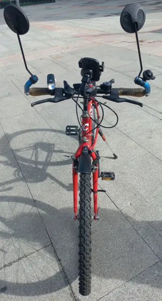 Bicicleta Roja Talla 26