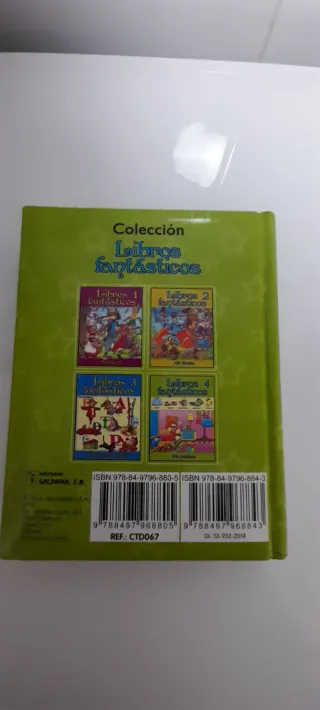 LIBROS FANTASTICOS No.4(VERDE)(T.D)