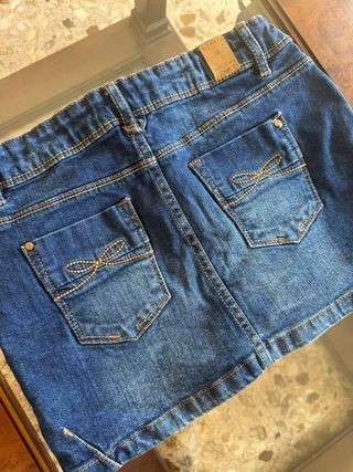 Falda vaquera niña Lefties T. 9-10 (140 cm)