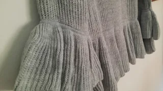 Jersey Oversize Gris Talla Única