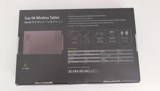 Tableta Gráfica XP-PEN Star 06 Wireless Tablet.
