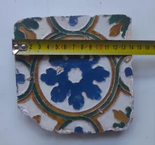 Azulejo Mudéjar Toledo Siglo XVI