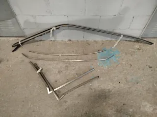 Molduras Cromadas Mercedes 190 (Dorado)