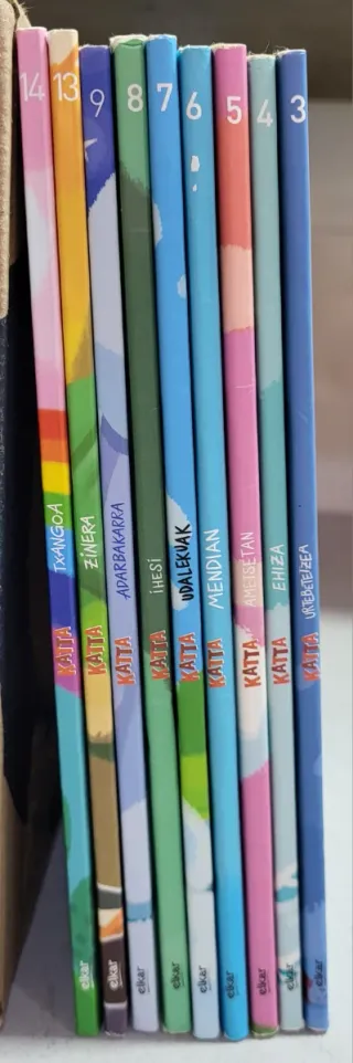 Libro infantil en euskera KATTA