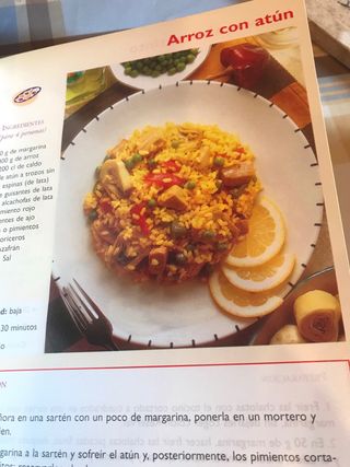 Trucos de recetas fáciles con tulipán. Año 2000￼