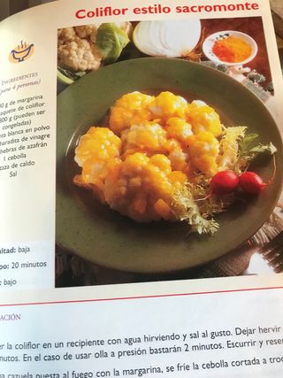 Trucos de recetas fáciles con tulipán. Año 2000￼