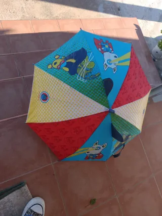 Paraguas infantil con dibujos