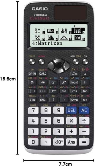 Casio Calculadora técnica ClassWiz FX-991DE X, 696