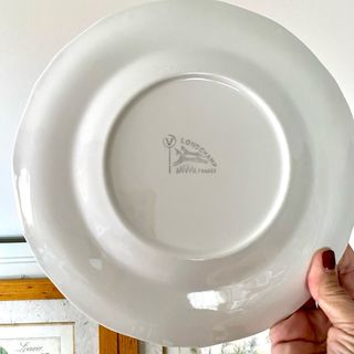 Platos antiguos Longchamp - Motivo peces