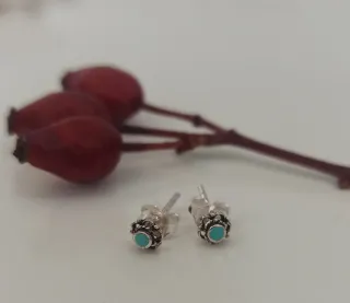 Pendientes "mini" de plata