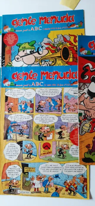 Lote 7 Cómics Gente Menuda
