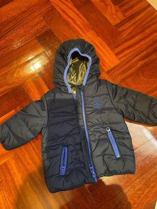 Plumífero niño United Colors of Benetton azul