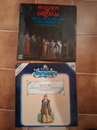 Vinilos L.P. Selección de Zarzuelas