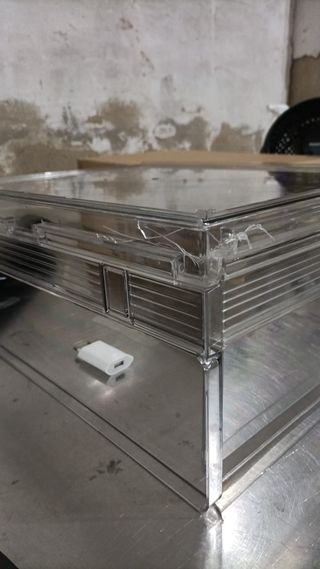 - Organizador de Armario Apilable. Pack de 4 Caj