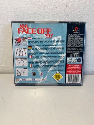 NHL Face off 97 per Playstation 1 PAL DE completo