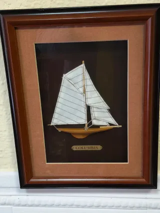 Pareja Cuadros Barcos Marineros