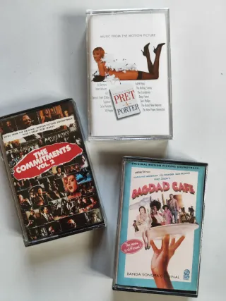 Cassettes nuevos originales y precintados. B.S.O.