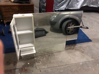 Espejo de baño con armario