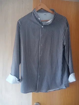 Camisa de rayas hombre