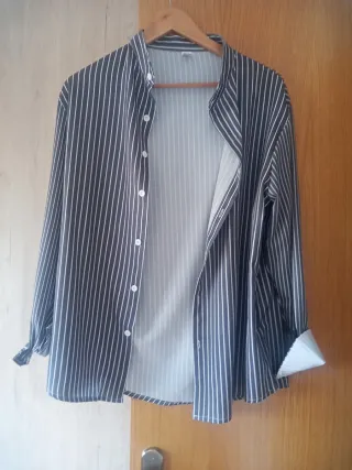 Camisa de rayas hombre