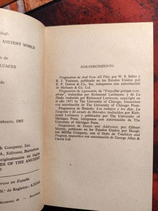 Mitologías del Mundo Antiguo Libro 1965 S. Kramer