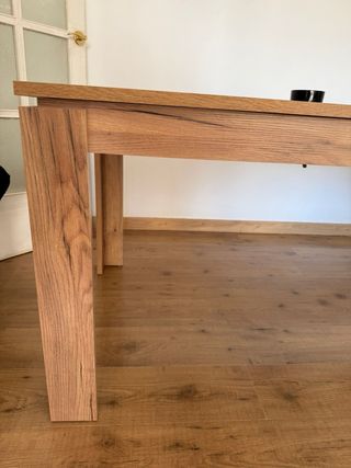 Mesa comedor extensible 90x190 a 280