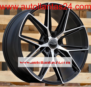 8843 JUEGO DE 4 LLANTAS AUDI VW BLACK META