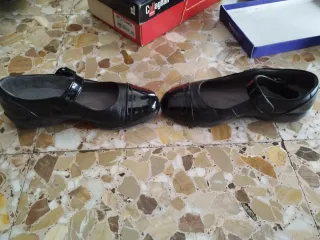 Zapatos Merceditas Negros Mujer Talla 38