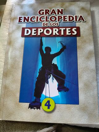 libro gran enciclopedias de deportes tomo 2,3 y 4