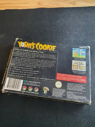 Yoshi's Cookie SNES PAL Españolizado