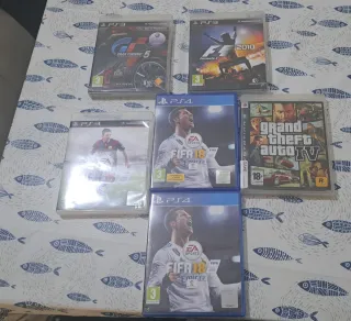 Lote 5 Videojuegos PS3 y PS4