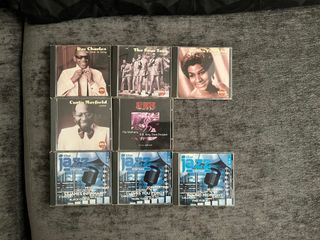 Lote 9 CDs de Jazz, Soul y R&B