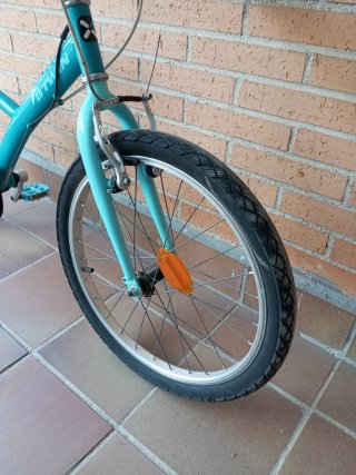 Bicicleta Btwin 20 Azul con marchas
