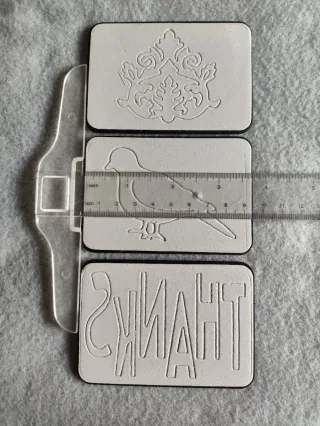 Troqueles Sizzlits Sizzix - Set THANKS