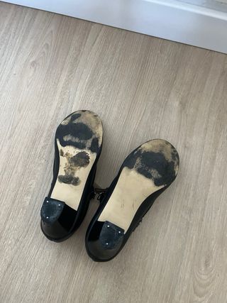 Zapatos Flamenco Niña Negros Talla 35