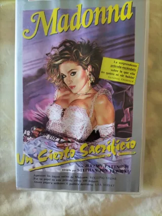 Cinta VHS Madonna Un Cierto Sacrificio