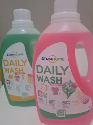Stanhome Daily Wash Detersivo Lavatrice 2 Flaconi