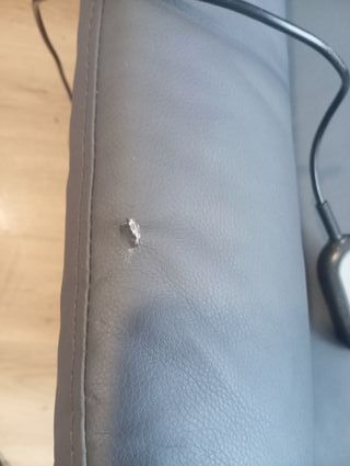 Sillón relax elevador gris con mando