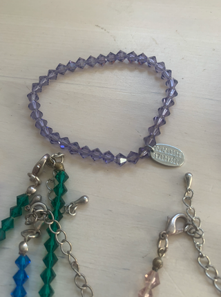 Lote collares y pulseras bisutería