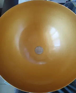 Set 2 lampadari sospensione nero/oro moderni