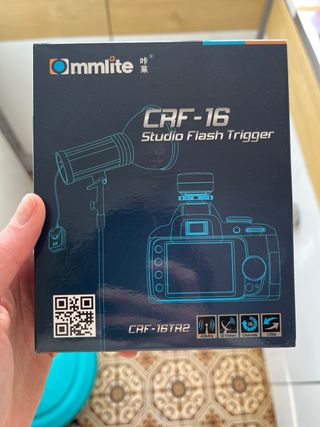 Ommlite CRF-16RX/TX Disparador Flash Inalámbrico