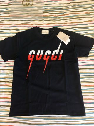 Maglietta Gucci Nera con Logo