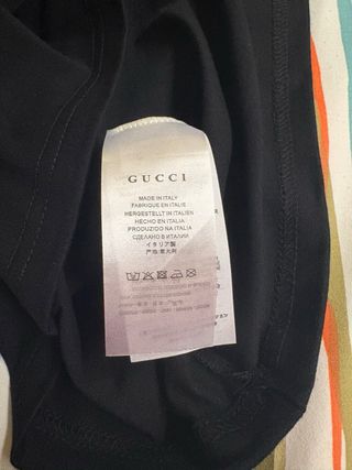 Maglietta Gucci Nera con Logo