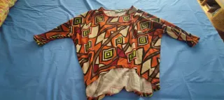Jersey hippie estampado talla S