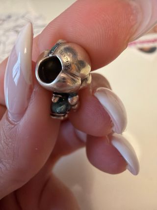 Charms Disney Jasmine Plata y Teal