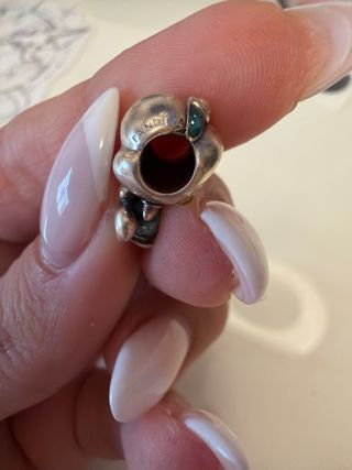 Charms Disney Jasmine Plata y Teal