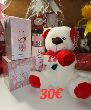 Cesta regalo perfume YARA Lattafa