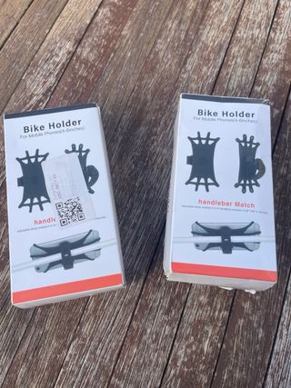 2 Soportes nuevos Móvil Bicicleta Universal