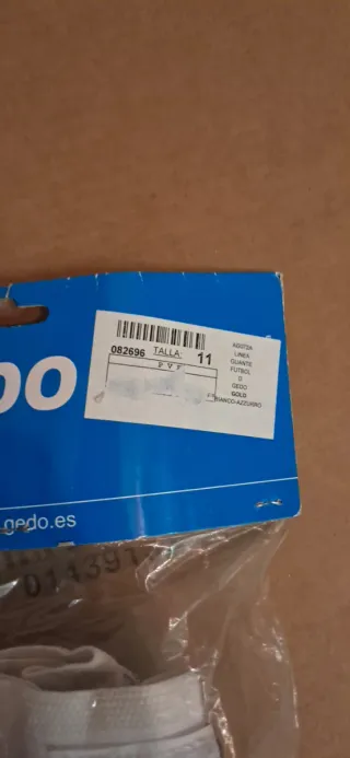 Guantes Portero Gedo Gold Talla 11 Nuevos