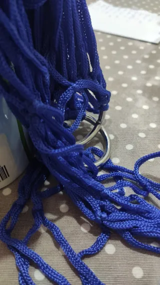 Amaca da giardino blu